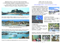 Brochure et tarifs 2017