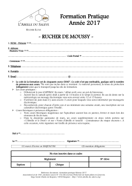 Formation Pratique Année 2017