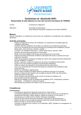 Fiche de poste Resp.p&ocirc;les batim.serv.techn.ENSISA