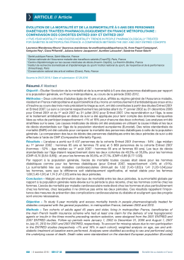 T&eacute;l&eacute;charger cet article - InVS