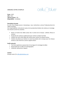 annonce offre d`emploi