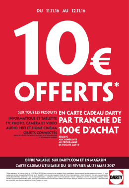 100€ d`achat