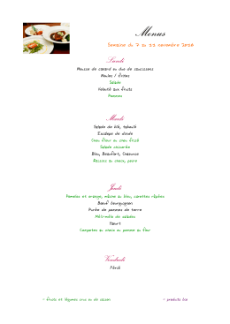 sur ce lien pour afficher le menu au format PDF