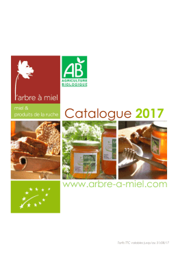 Le catalogue - L`arbre à miel