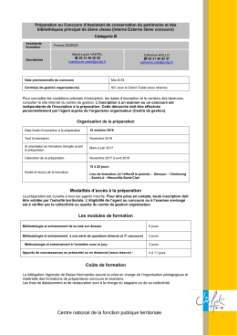 15_Concours d`Assistant de conservation du patrimoine