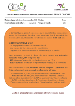 Annonce SERVICE CIVIQUE 2016 - v4