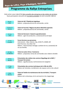 Visite de Clermont / Industrie agroalimentaire