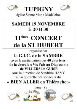 affiche CONCERT 16