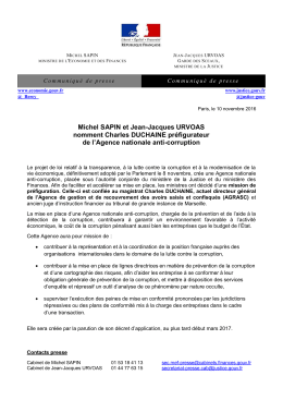 Lire le communiqu&eacute; - Justice / Presse