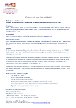 Poste (Isère – Meylan) F / H Chargée de