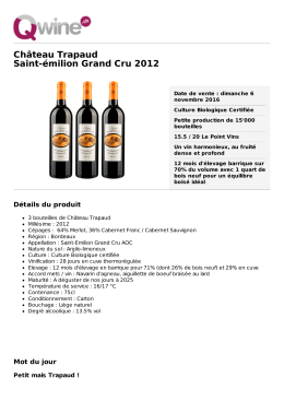 T&eacute;l&eacute;charger la fiche technique