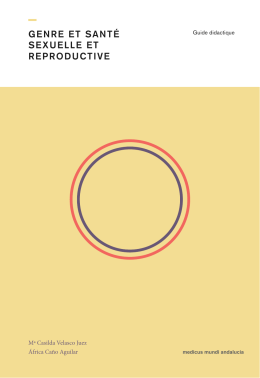 genre et sant&eacute; sexuelle et reproductive