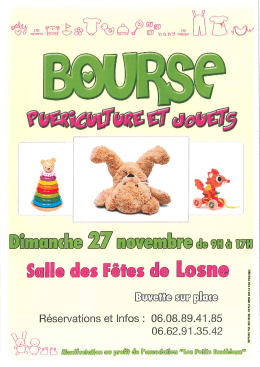 affiche ci-jointe - mairie de Saint