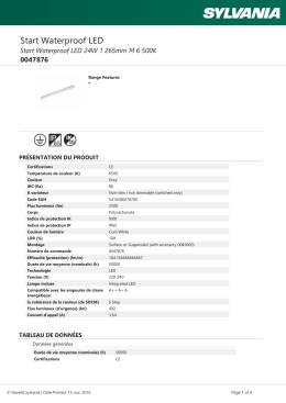 Start Waterproof LED 24W 1 265mm M 6 500K