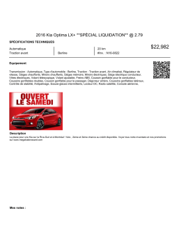 Imprimer - Mega Kia Brossard