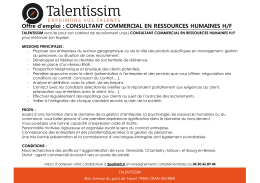 Voir l`offre - Talentissim