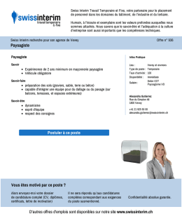 Paysagiste - PDF de l`Annonce du 10.11.2016