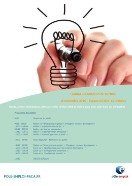Télécharger le programme du forum