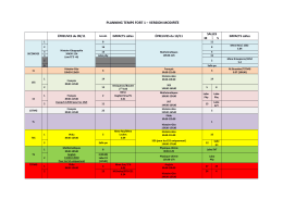 PLANNING TEMPS FORT 1