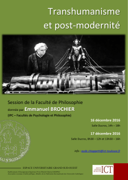 Transhumanisme et post-modernité