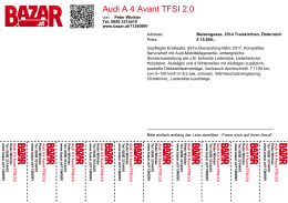 Audi A 4 Avant TFSI 2.0