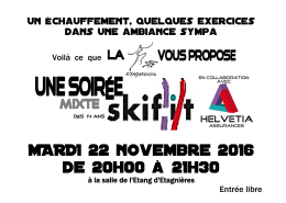 Voil&agrave; ce que Entr&eacute;e libre - SFG Etagni&egrave;res