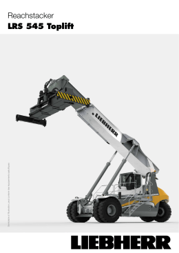 Reachstacker LRS 545 Toplift