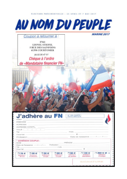 Page 1 AU MOM DU PEUPLE MWANAT/AWEA IZ TZ" Coupon &agrave;