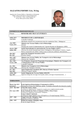 CV-pdf - Primature