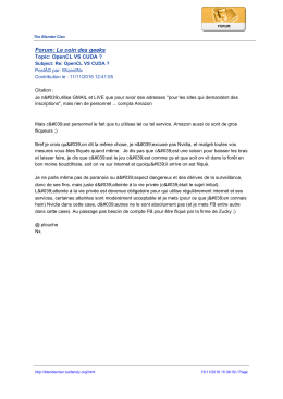 Forum: Le coin des geeks - The Blender Clan