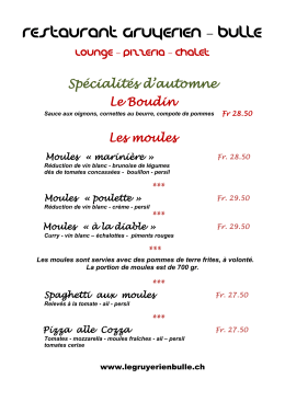 menu du jour à fr