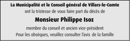 Monsieur Philippe Isoz