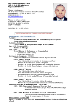 CV-pdf - Primature