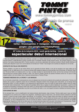 espectacular debut internacional