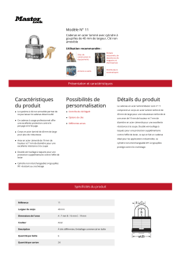 Voir la fiche produit