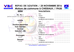 repas de soutien