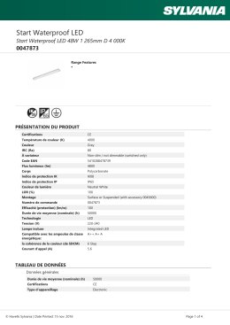 Start Waterproof LED 48W 1 265mm D 4 000K