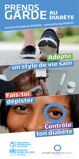 Adopte un style de vie sain dépister Fais-toi Contrôle