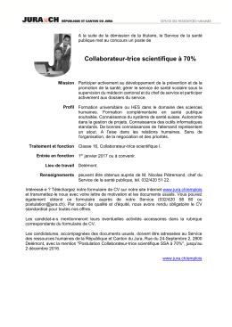Collaborateur scientifique