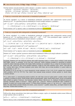 Dom&aacute;ca &uacute;loha &ndash; Chemick&aacute; rovnov&aacute;ha