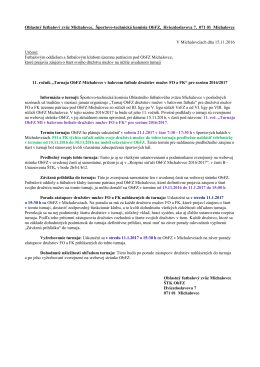 OBLASTN &Yacute; FUTBALOV &Yacute; ZV &Auml; Z , Hviezdoslavova 7, 071 01