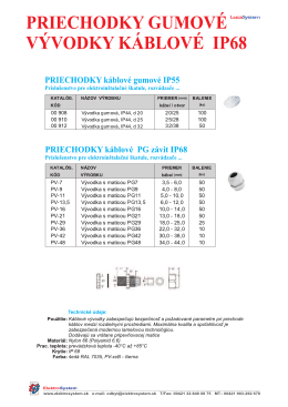 Katalóg - ElektroSystem SK, sro