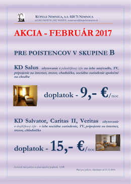 cenník na stiahnutie