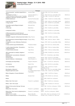 Katalog knjiga - Antikvarijat