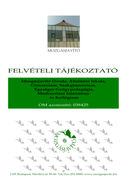 felv&eacute;teli t&aacute;j&eacute;koztat&oacute;