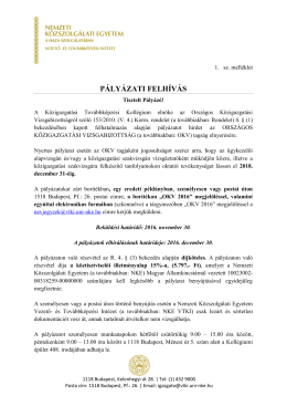 IDE kattintva - Nemzeti K&ouml;zszolg&aacute;lati Egyetem Vezető