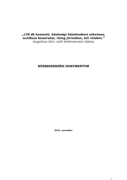 „138 db használt, közösségi közlekedésre alkalmas, autóbusz