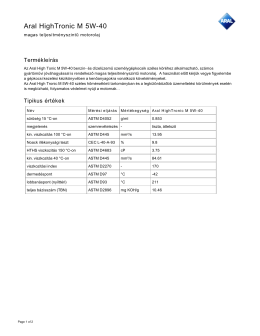 Aral HighTronic M 5W