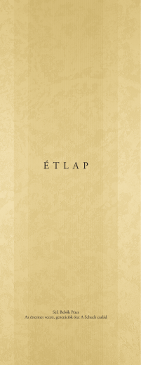 étlap - Dunacorso