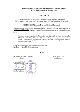 (X.27.) sz&aacute;m&uacute; K&eacute;pviselő